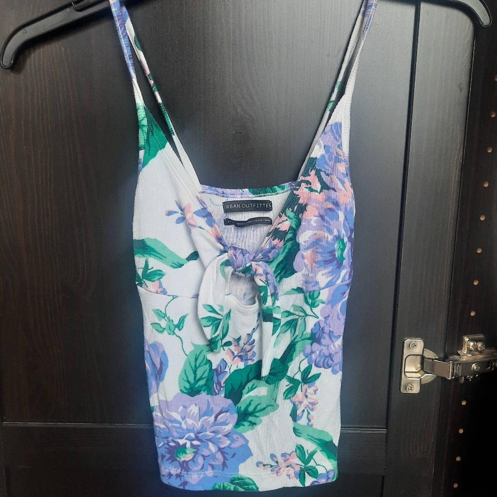 Urban Outfitters Floral Tank Top